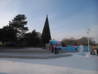 Благовещенск. Снежный городОК. Благовещенск. Снежный городОК.