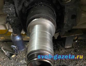 Станок для ремонта осей без снятия