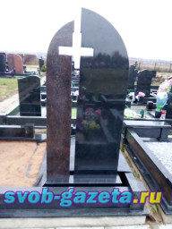 Производим и устанавливаем памятники из гранита на могилу. Благоустройство захоронений